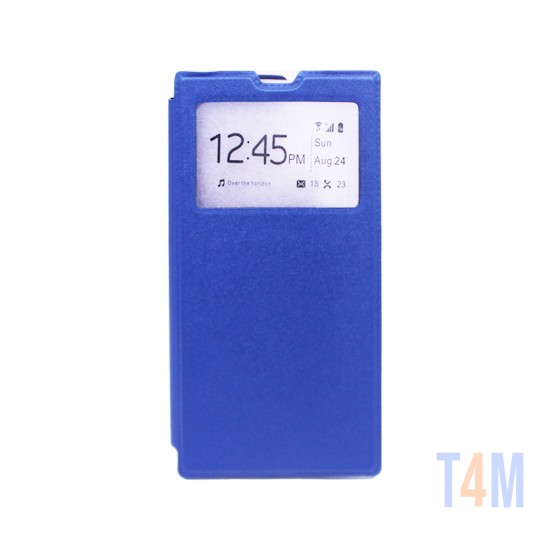 Capa Flip Candy Samsung Galaxy S24 Ultra Azul